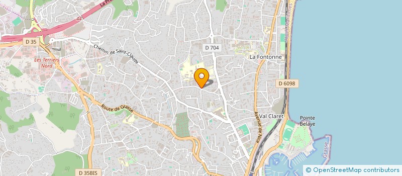 localisation de l'entreprise MONSIEUR HAMZA EL MAZARI  ANTIBES
