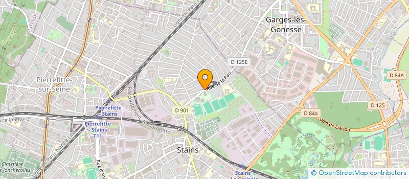 localisation de l'entreprise MONSIEUR HAMZA EL OUATASSI à STAINS