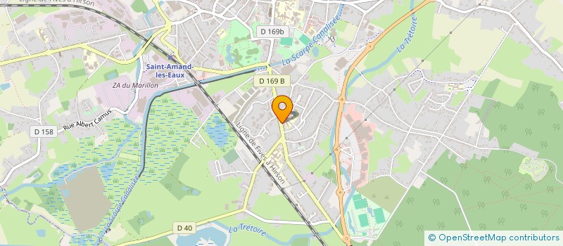 localisation de l'entreprise MONSIEUR HAMZA FADIL  SAINT-AMAND-LES-EAUX