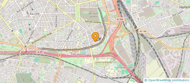 localisation de l'entreprise MONSIEUR HAMZA FARINDI à LILLE