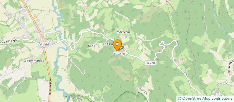 localisation de l'entreprise MONSIEUR HAMZA FAURA PEREZ à ARTIGAT