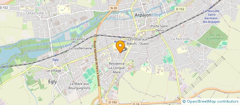 localisation de l'entreprise MONSIEUR HAMZA FELA  ARPAJON