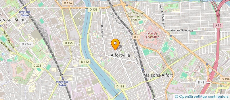 localisation de l'entreprise MONSIEUR HAMZA FERJANI  ALFORTVILLE