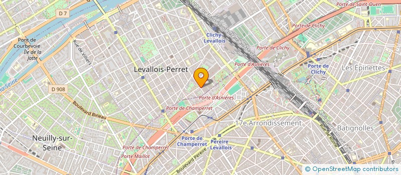 localisation de l'entreprise MONSIEUR HAMZA FISSAL à LEVALLOIS-PERRET