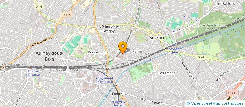 localisation de l'entreprise MONSIEUR HAMZA GANDEGA à SEVRAN