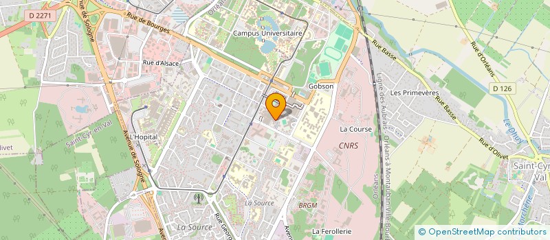 localisation de l'entreprise MONSIEUR HAMZA GARFA MAHAMAT à ORLEANS