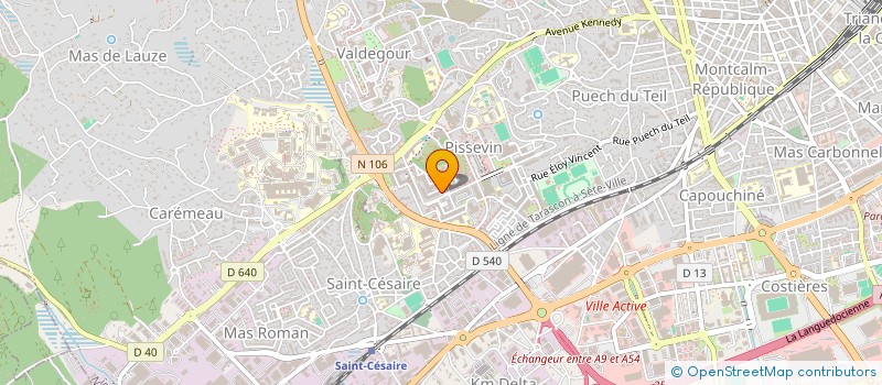 localisation de l'entreprise MONSIEUR HAMZA GASMI  NIMES