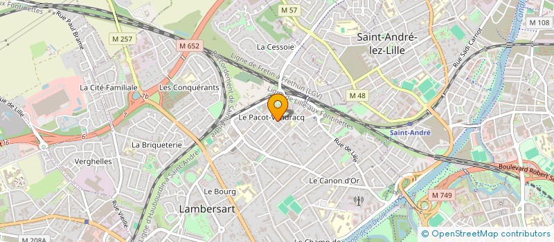 localisation de l'entreprise MONSIEUR HAMZA GHARBI à LAMBERSART