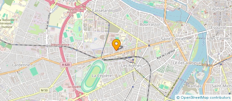 localisation de l'entreprise MONSIEUR HAMZA GHEDDIOUI à TOULOUSE