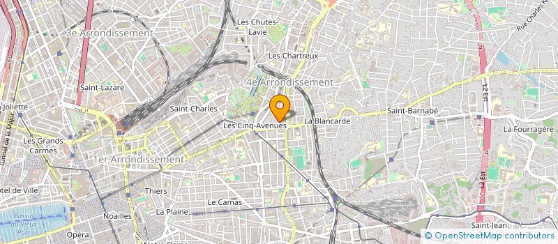 localisation de l'entreprise MONSIEUR HAMZA GOUAICH  MARSEILLE