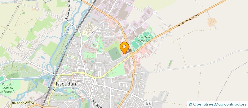 localisation de l'entreprise MONSIEUR HAMZA GUETTAF TEMAM à ISSOUDUN