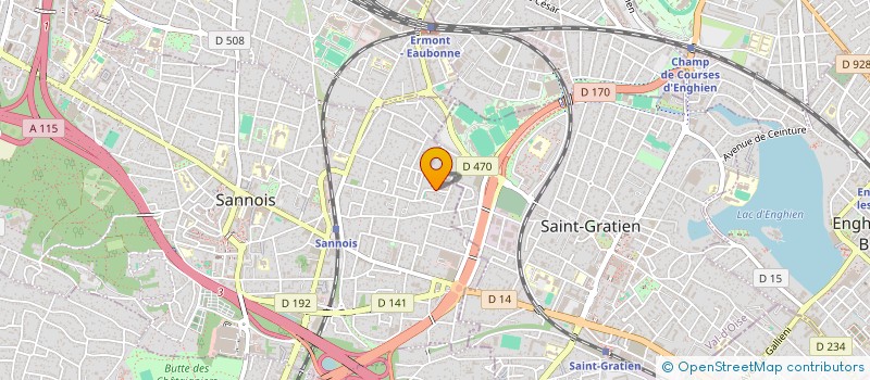localisation de l'entreprise MONSIEUR HAMZA HABJAOUI à SANNOIS