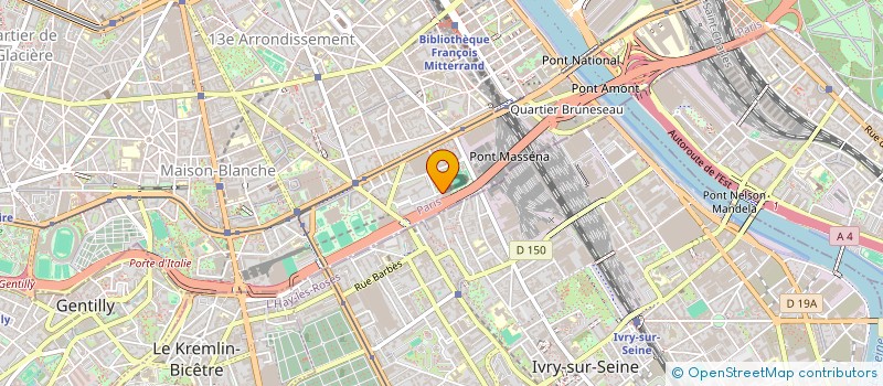 localisation de l'entreprise MONSIEUR HAMZA HADDAD  CRETEIL