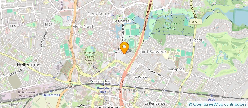 localisation de l'entreprise MONSIEUR HAMZA HADDAD  VILLENEUVE-D'ASCQ