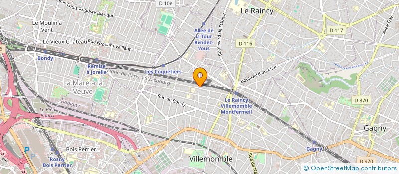 localisation de l'entreprise MONSIEUR HAMZA HADDAG  MEAUX