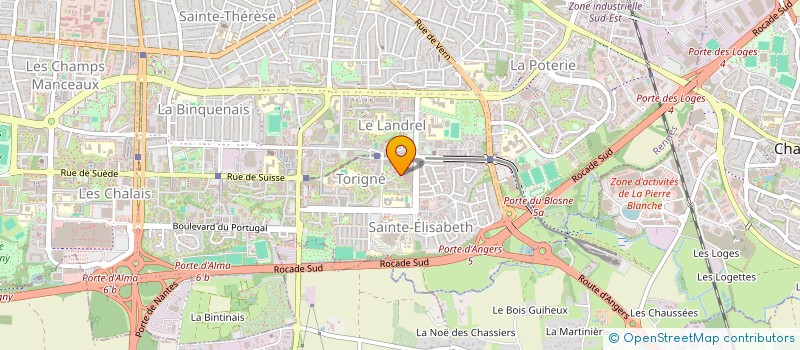 localisation de l'entreprise MONSIEUR HAMZA HADIRI  RENNES