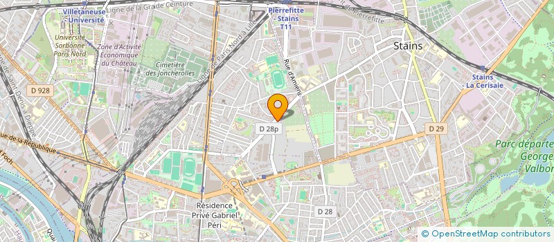 localisation de l'entreprise MONSIEUR HAMZA HADJ SAID  SAINT-DENIS