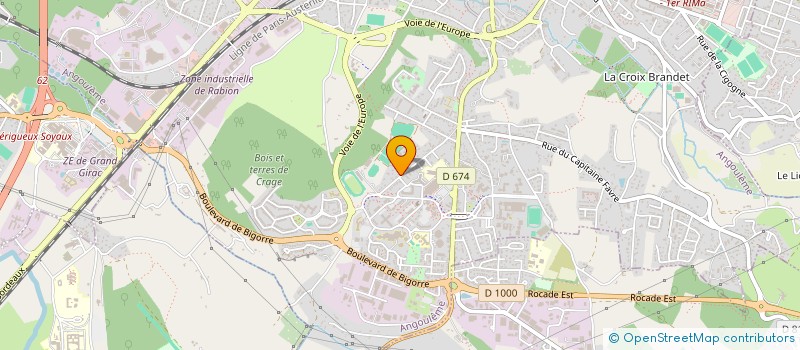 localisation de l'entreprise MONSIEUR HAMZA HAJJI  GRADIGNAN