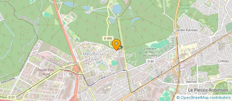 localisation de l'entreprise MONSIEUR HAMZA HAMEED  MEUDON