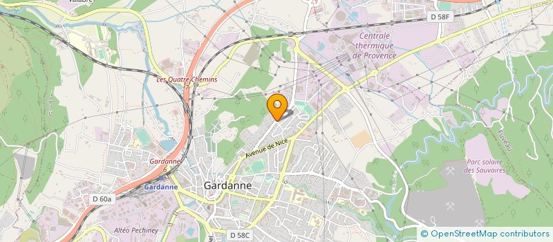 localisation de l'entreprise MONSIEUR HAMZA HAMMAMI à GARDANNE