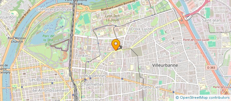 localisation de l'entreprise MONSIEUR HAMZA HAOUABI  VILLEURBANNE