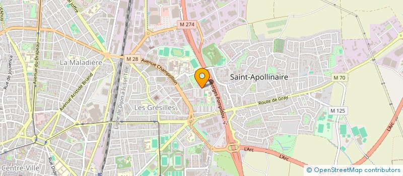 localisation de l'entreprise MONSIEUR HAMZA HARRAG à DIJON