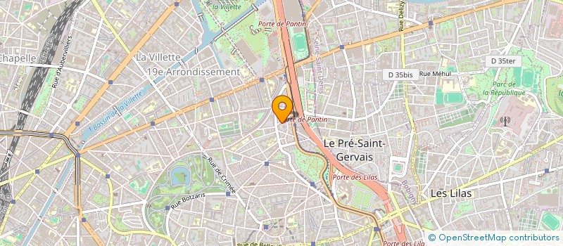 localisation de l'entreprise MONSIEUR HAMZA HASSAN  PARIS