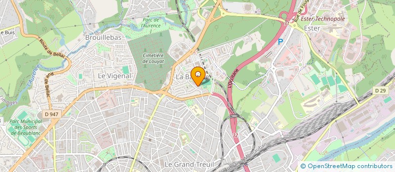 localisation de l'entreprise MONSIEUR HAMZA HETTAL à LIMOGES