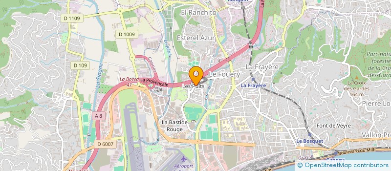 localisation de l'entreprise MONSIEUR HAMZA HIMNI à CANNES
