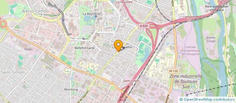 localisation de l'entreprise MONSIEUR HAMZA IBRAHIM  TOULOUSE