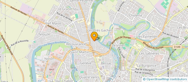 localisation de l'entreprise MONSIEUR HAMZA IDELAAMEUR à NIORT