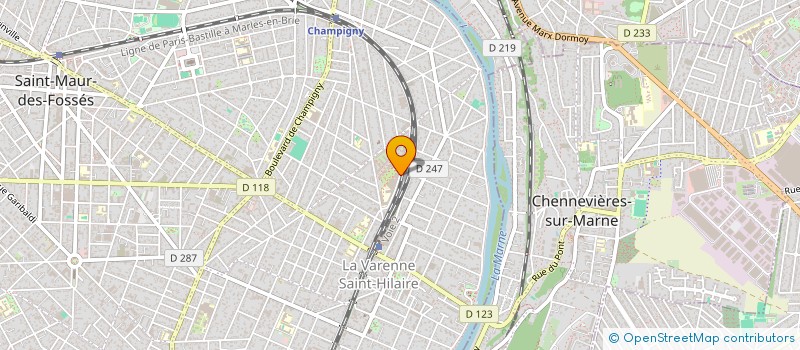 localisation de l'entreprise MONSIEUR HAMZA IDRISSI GHLIMI à SAINT-MAUR-DES-FOSSES