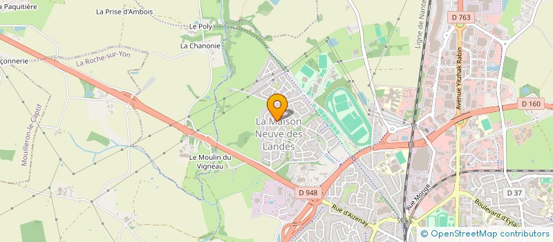 localisation de l'entreprise MONSIEUR HAMZA IHBANE à LA ROCHE-SUR-YON