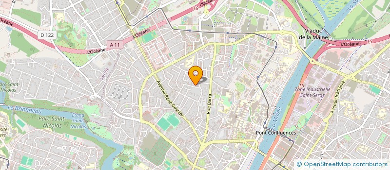 localisation de l'entreprise MONSIEUR HAMZA IKEDICHE à ANGERS