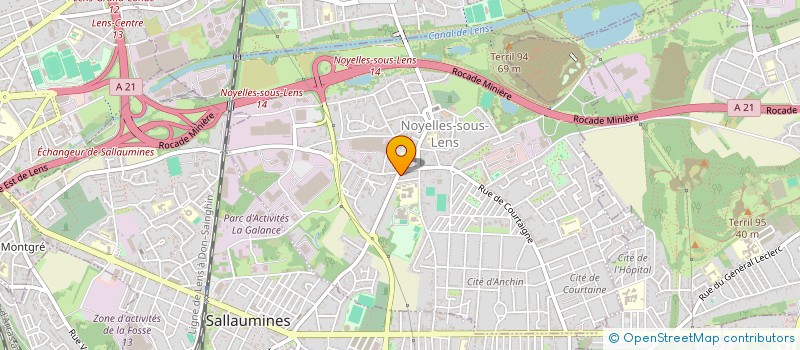 localisation de l'entreprise MONSIEUR HAMZA KABADAYI  NOYELLES-SOUS-LENS