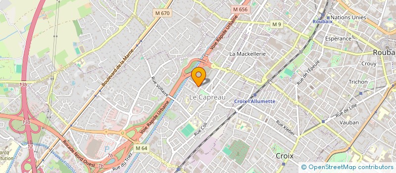 localisation de l'entreprise MONSIEUR HAMZA KADA  WASQUEHAL