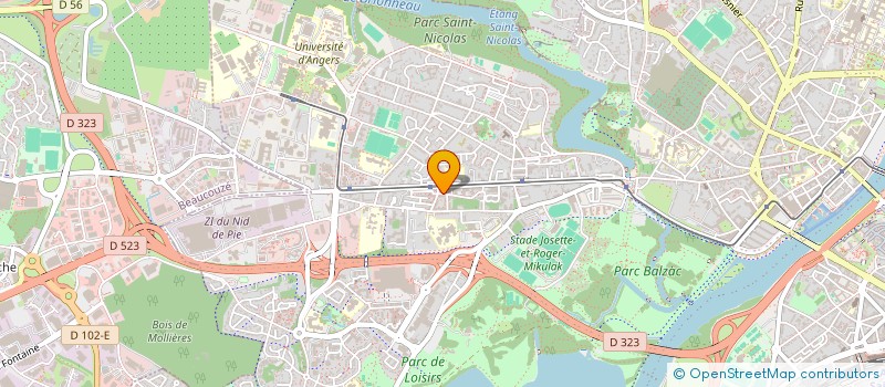 localisation de l'entreprise MONSIEUR HAMZA KAHLOUL à ANGERS