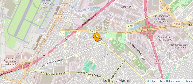 localisation de l'entreprise MONSIEUR HAMZA KHANNOUSSI à LE BLANC-MESNIL