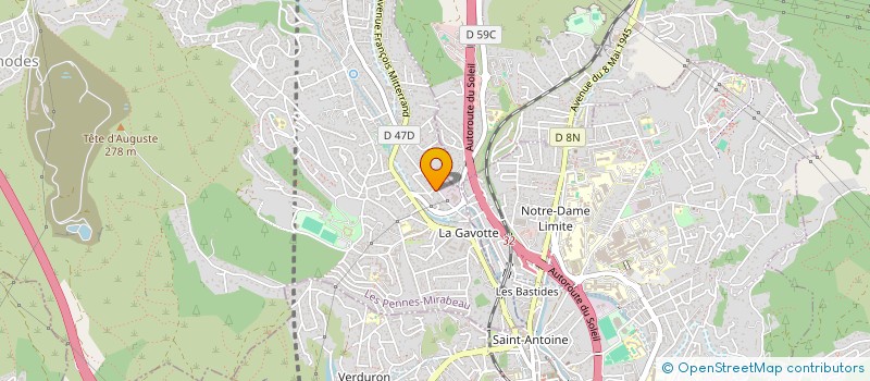 localisation de l'entreprise MONSIEUR HAMZA KHELFAOUI à LES PENNES-MIRABEAU