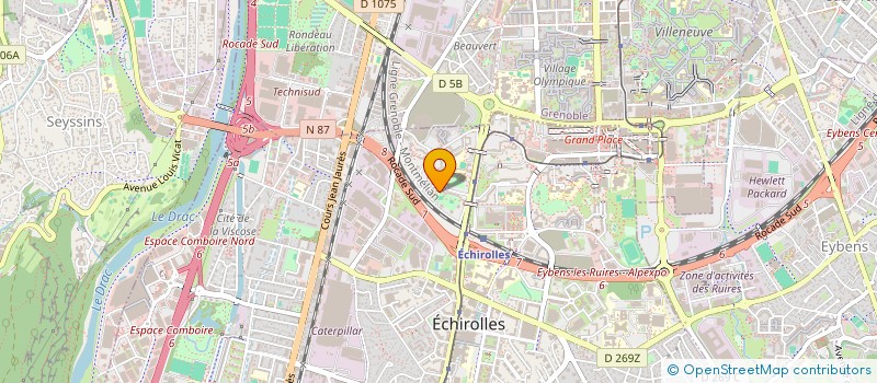 localisation de l'entreprise MONSIEUR HAMZA KHELIFI à ECHIROLLES