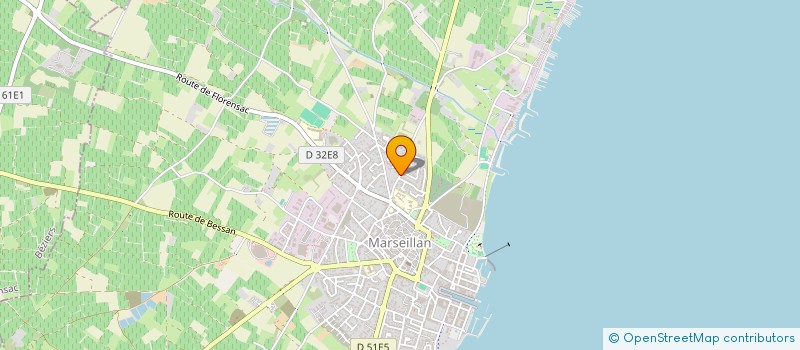 localisation de l'entreprise MONSIEUR HAMZA KHOUCHANE à MARSEILLAN