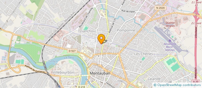 localisation de l'entreprise MONSIEUR HAMZA KHOUNA  MONTAUBAN