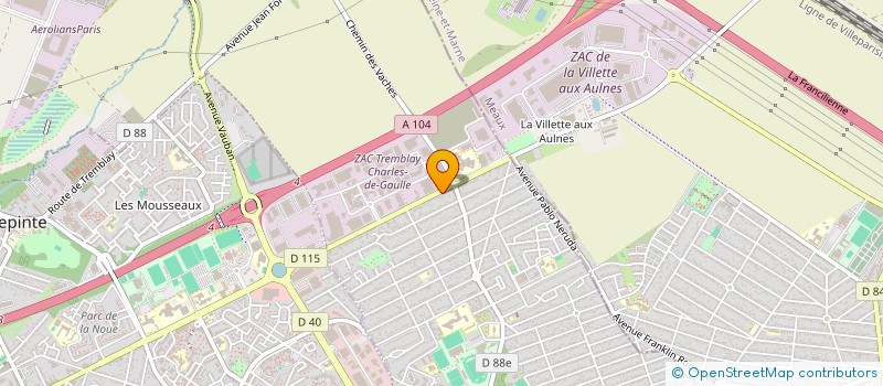 localisation de l'entreprise MONSIEUR HAMZA KNIS à TREMBLAY-EN-FRANCE