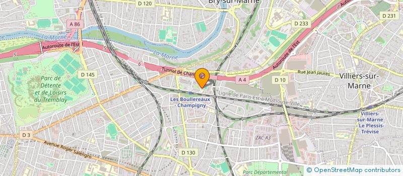 localisation de l'entreprise MONSIEUR HAMZA KOITA  CHAMPIGNY-SUR-MARNE