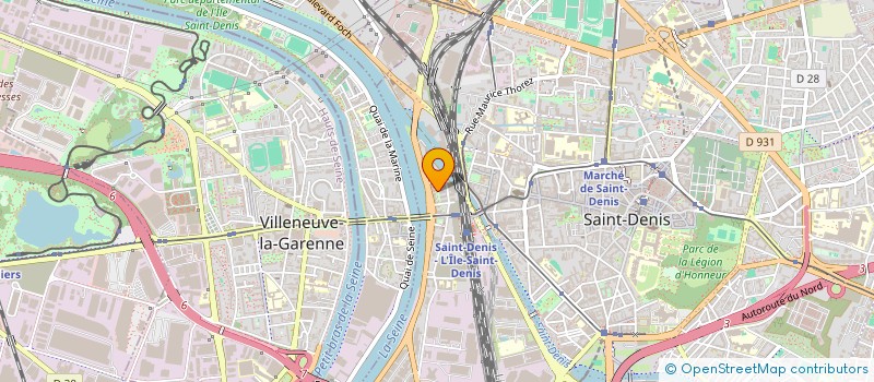localisation de l'entreprise MONSIEUR HAMZA KOUACHI à SAINT-DENIS