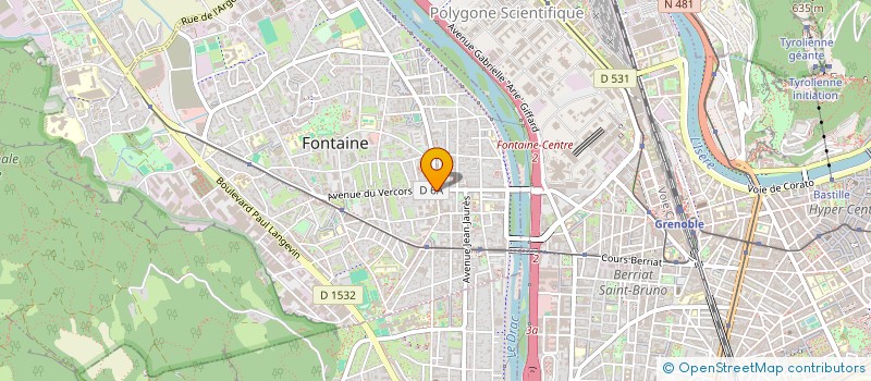 localisation de l'entreprise MONSIEUR HAMZA KRADRAOUI  FONTAINE