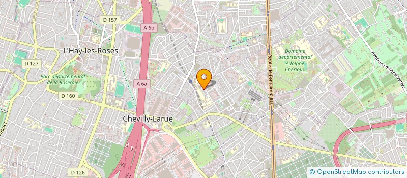 localisation de l'entreprise MONSIEUR HAMZA LAAFOU  CHEVILLY-LARUE