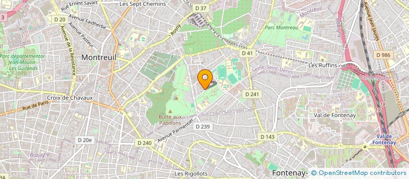 localisation de l'entreprise MONSIEUR HAMZA LAFI à MONTREUIL