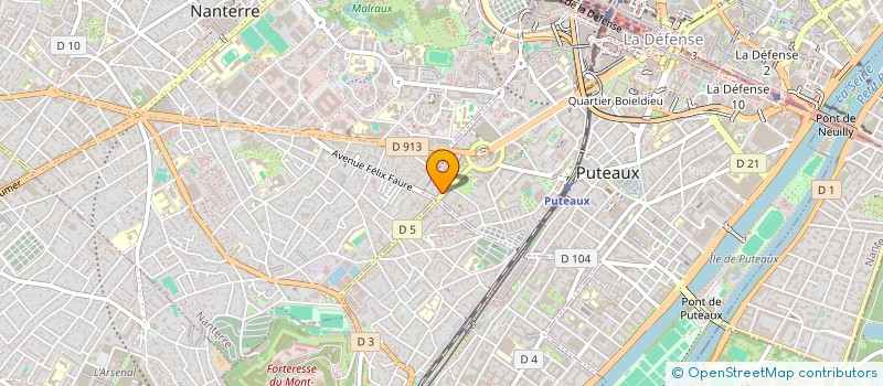 localisation de l'entreprise MONSIEUR HAMZA LAHLOU à PUTEAUX