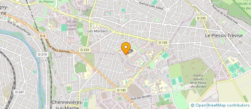 localisation de l'entreprise MONSIEUR HAMZA LAKHAL  CHAMPIGNY-SUR-MARNE